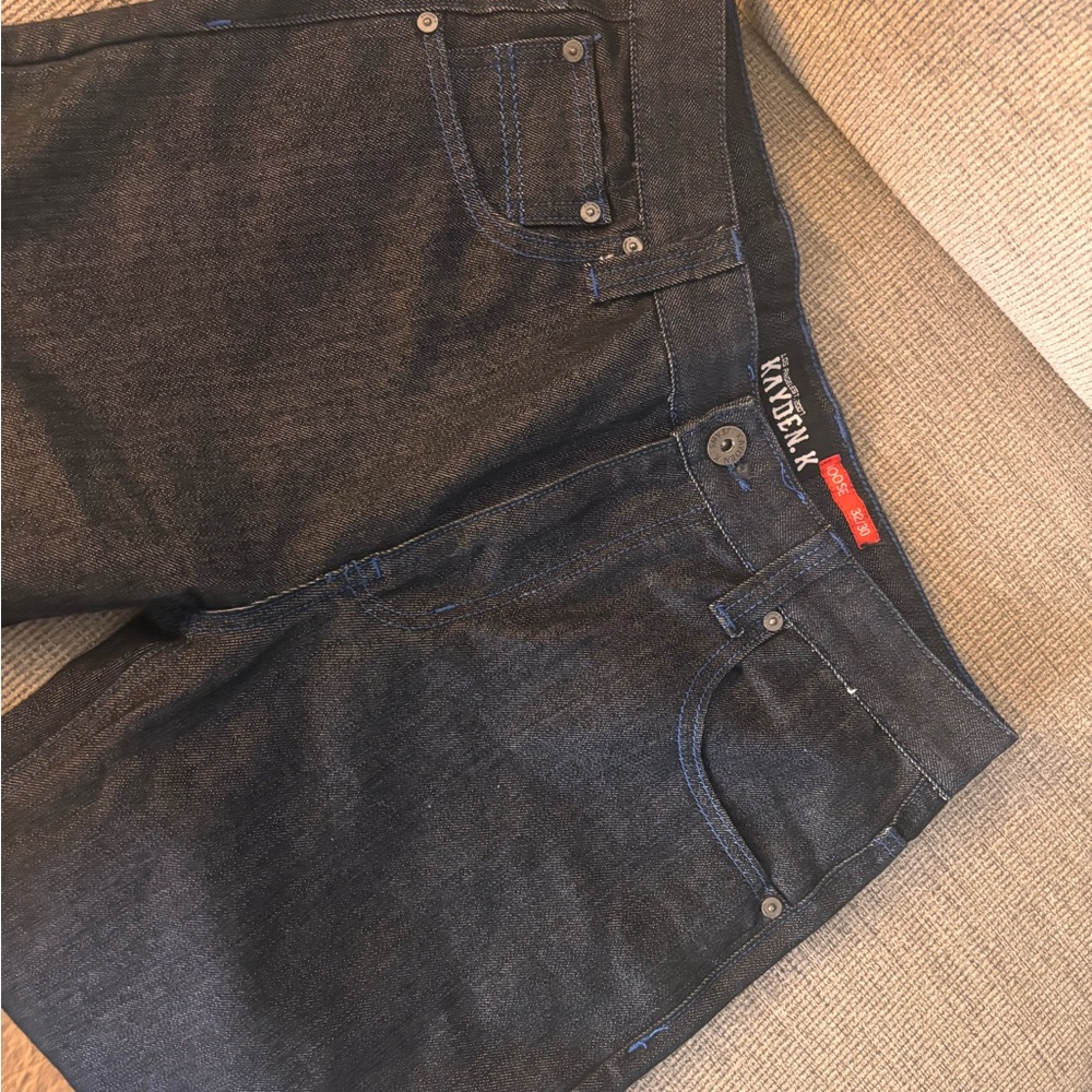 Kut from the Kloth Men's Slim Straight Dark Indigo Jeans
